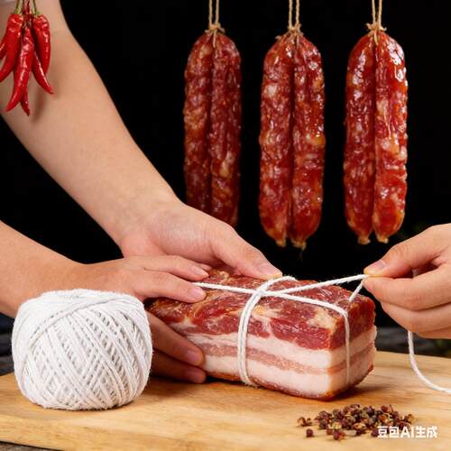 腊肠绳子螃蟹专用打结香肠捆绑绳扎线结实耐磨食品级棉绳防松散