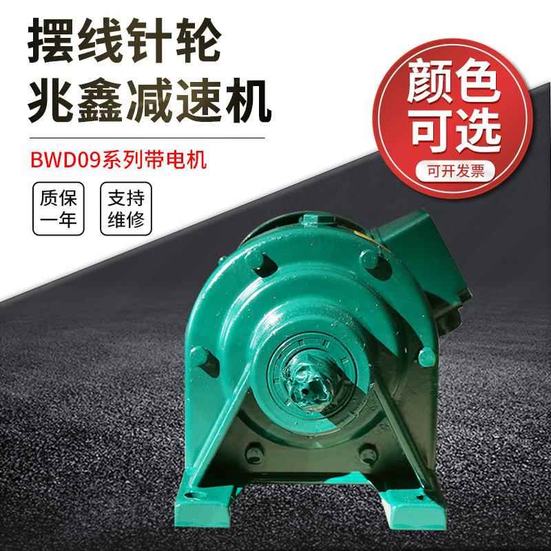 厂家直供小型减速机BWD09系列卧式摆线针轮可带电机传动装置