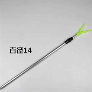 新款直销海竿支架简易鱼竿支架Y型铝合金钓鱼远投海杆筏钓地插支