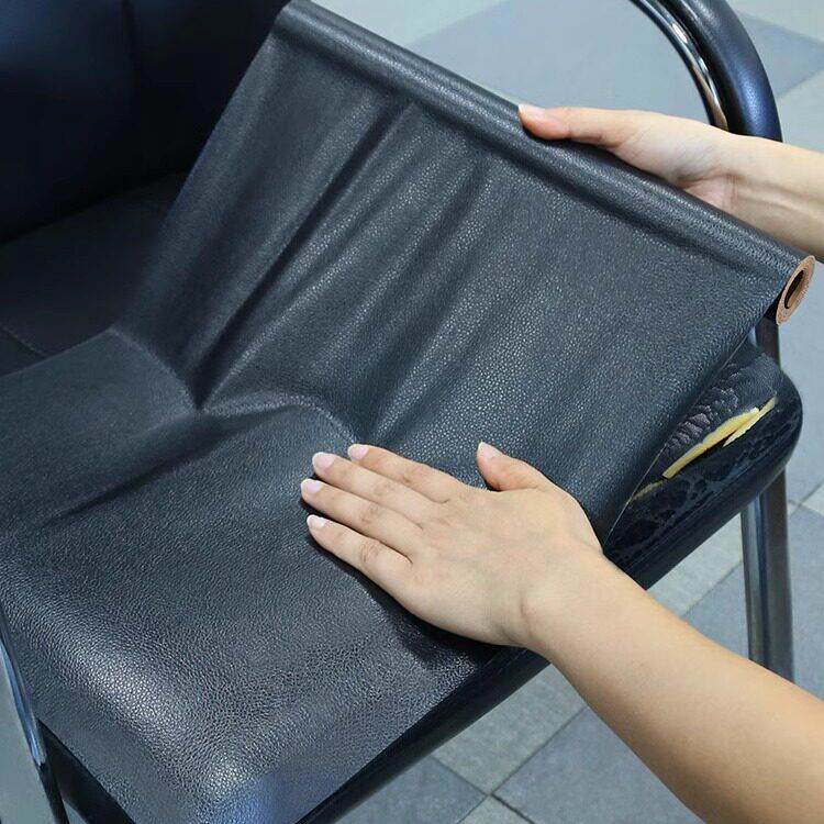 皮椅套罩带扶手老板椅坐垫翻新办公椅电脑转椅皮座椅套皮革修补贴