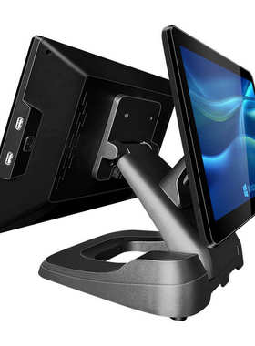 折叠式触摸一体机KDS点单收银管理系统零售商超连锁奶茶店收款机