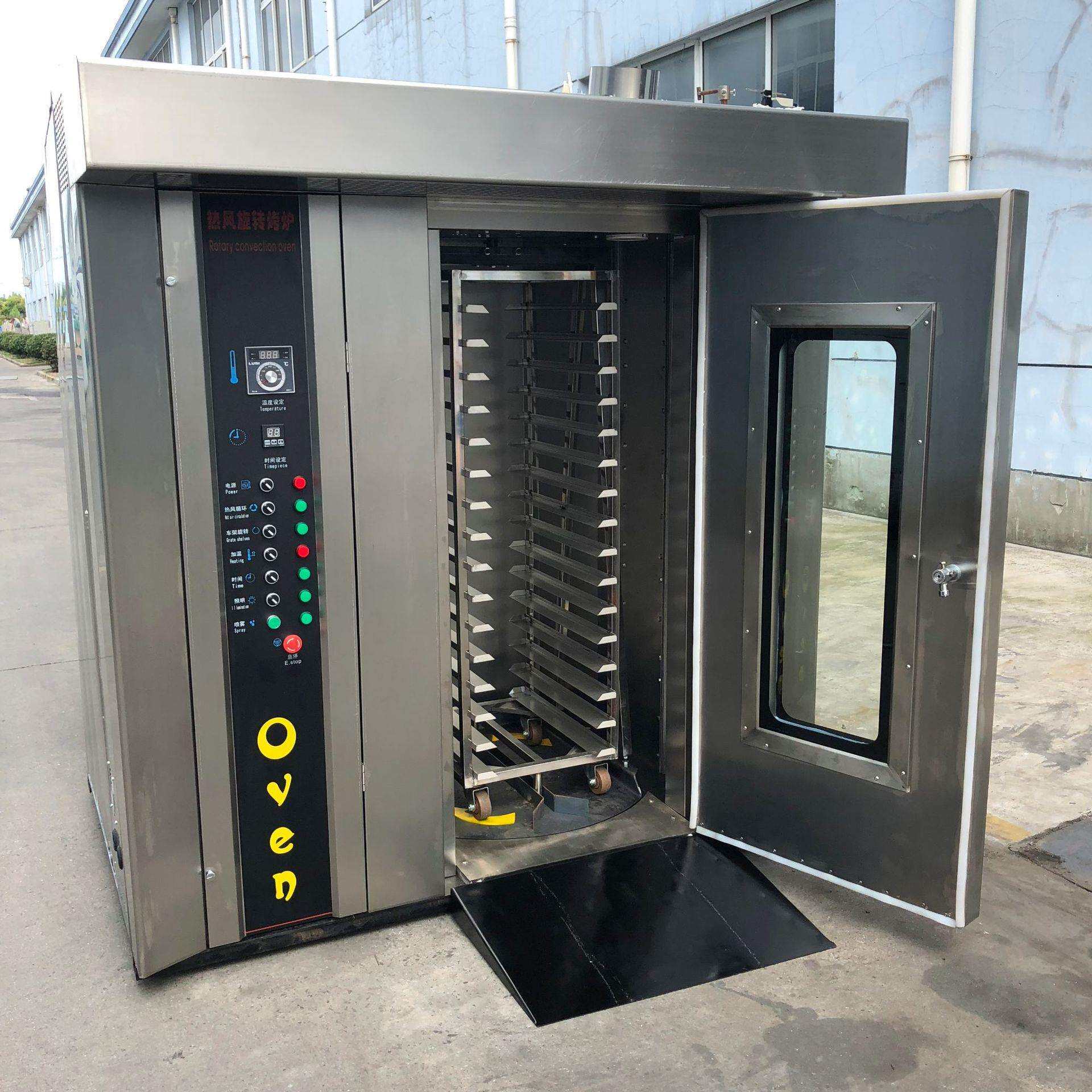 16盘推车式热风烤炉 Large baking equipment 烤肉烤馕炉烤鸭炉