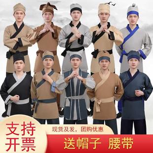 古装春秋战国唐宋明清朝平民百姓郎中商贩管家奴仆衣服装儿童汉服