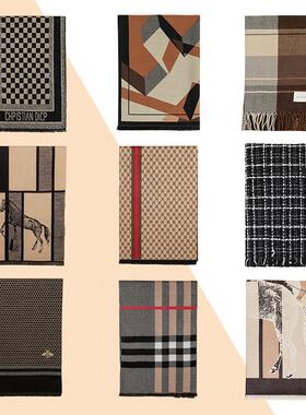 样板间装饰围巾轻奢风卧室衣帽间意式男女士围巾挂架陈列软装摆件