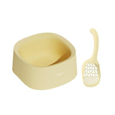 Meoof 开放式猫砂盆 防溅大空间简约敞开式猫厕所 宠物用品拾便器