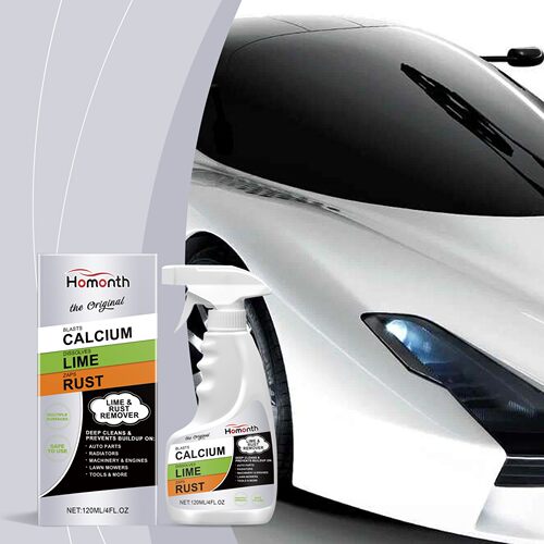 HOMONTH Rust Remover Spray - Clean Metal Surfaces on Car Whe - 封面