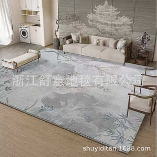 奶油风地毯奶咖色米色日式 新品 极简简约卧室客厅现代家用工厂直销