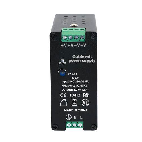 陆视安（LGD-48-12）导轨安装自动化工业级开关电源48W12V4A输出