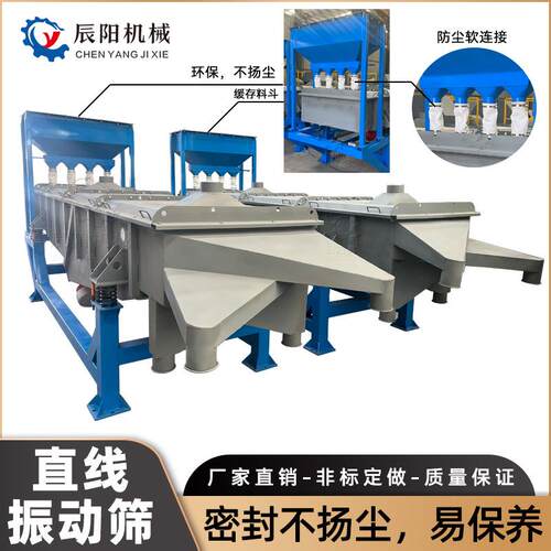 不锈钢工业直线振动筛,膨润土振筛机,厂家直销小型砂石粉末分离机
