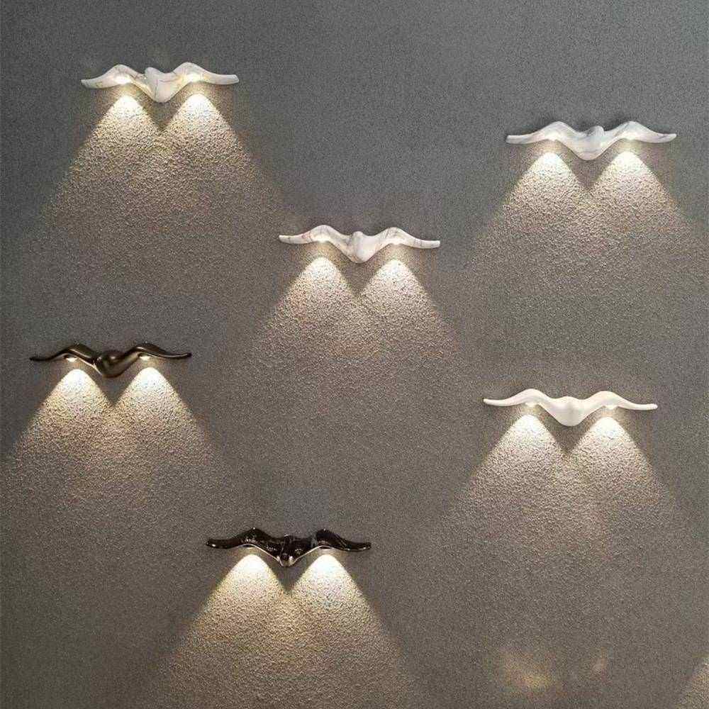 户外壁灯简约现代楼梯庭院过道墙灯阳台防水创意门厅灯蝴蝶洗墙灯,家装灯饰光源,户外壁灯,淘宝优惠券,粉丝福利购,淘宝优惠卷