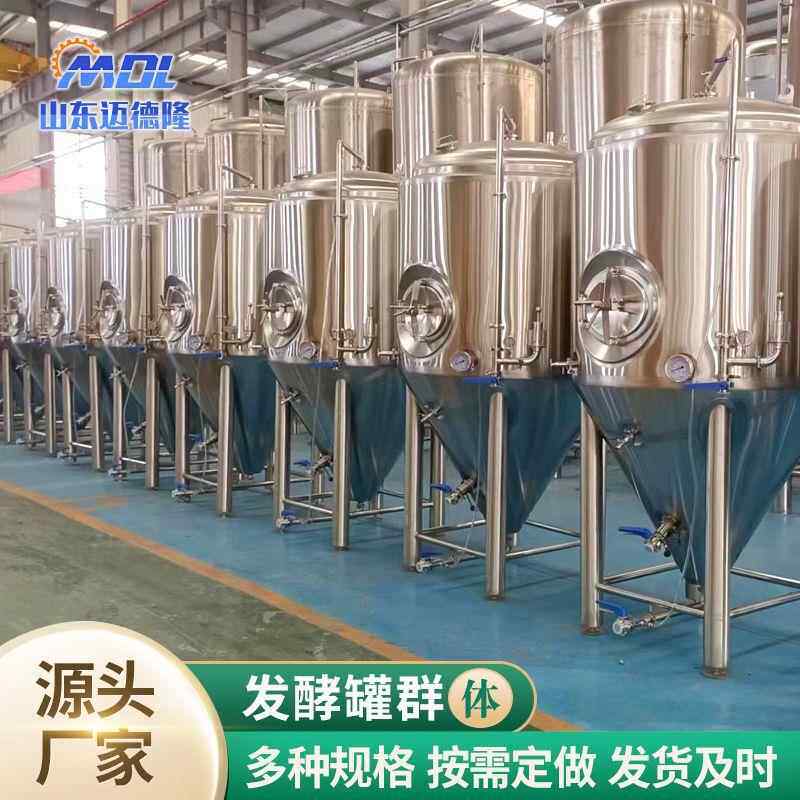 啤酒设备济南精酿设备500L发酵罐原浆啤酒设备精酿啤酒设备