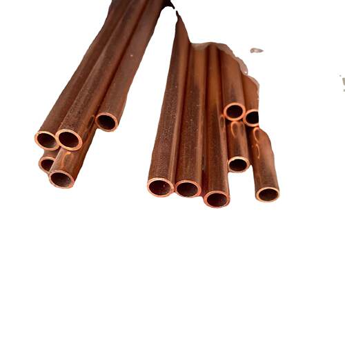 T2紫铜管直管厂家 制冷用tp2紫铜盘管 410A冷媒直铜管 硬态圆直管