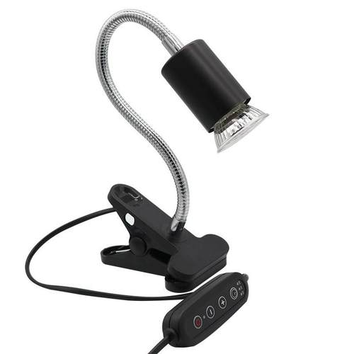 爬宠定时灯架爬虫蜥蜴乌龟照背补钙灯架保暖灯日灯夜灯晒背灯支架