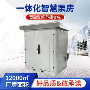 源头厂家箱泵一体化智能泵房城乡二次加压供水智慧泵房给水泵站