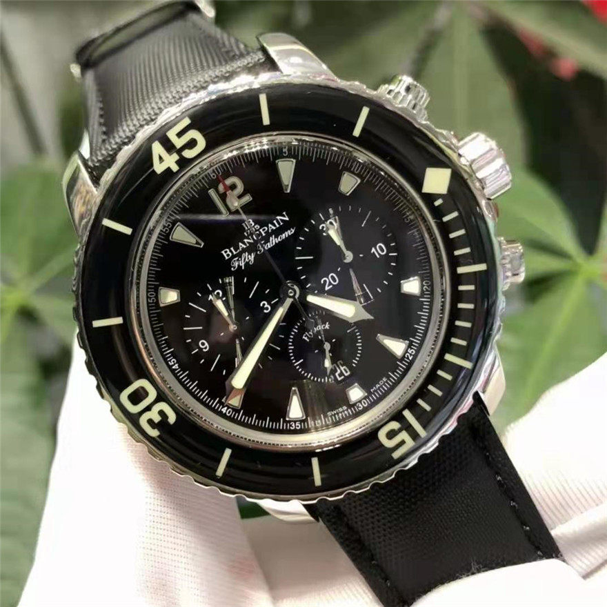 全套98新45mm宝珀五十噚系列5085F-1130-52A自动机械男表正品