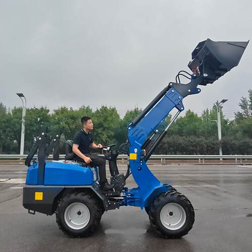 jxt180出口欧美装载机全新轮式柴油28HP电动防翻滚小型装卸机