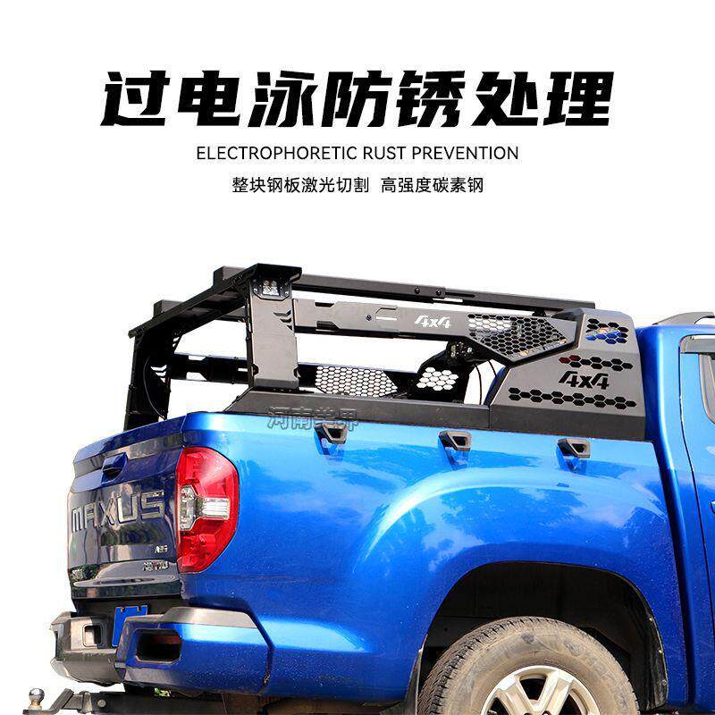 适用福特猛禽F150 ranger t6 t7 t8 皮卡改装龙门架防滚架子配件