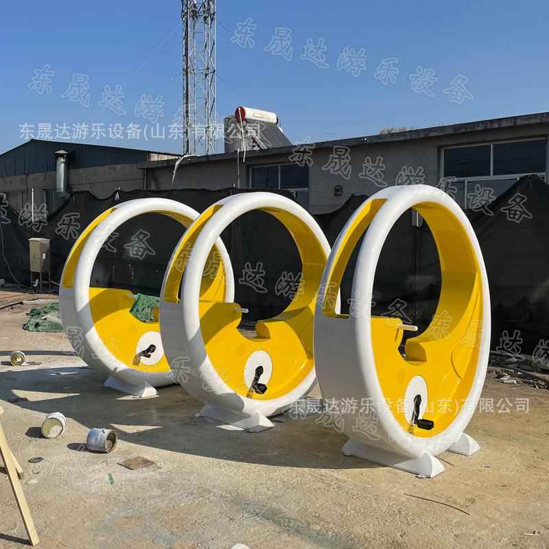 不锈钢脚踏发光喷泉单车游乐场小区室外广场儿童公园互动游乐设施