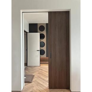 幽灵门隔断门吊轨门口袋门卧室书房门推拉隐形门移门平移门推拉门