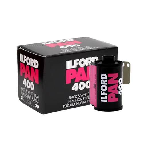 伊尔福PAN400 135黑白胶卷36张 英国老牌ilford