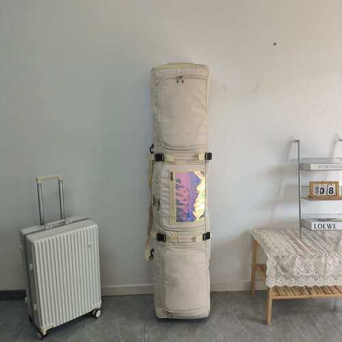 加长滑雪板包防水分仓滑雪包单双板包大容量带轮板包单肩双肩滑雪 - 封面