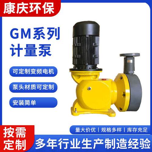 机械隔膜立式计量泵加装置配套GM加泵加泵不锈钢四氟泵头