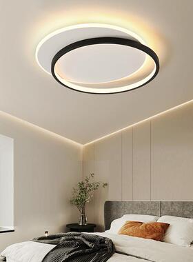 卧室吸顶灯北欧创意极简白色餐厅书房灯现代简约卧室灯led吸顶灯