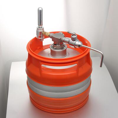 5L塑料桶304不锈钢啤酒桶夜宵摊大排档扎啤桶井式板式KEG