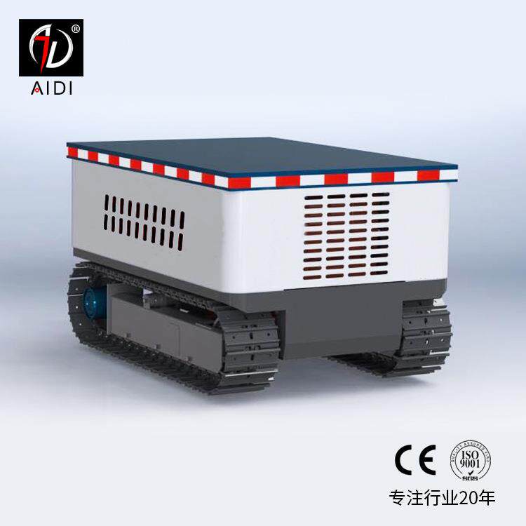 履带式机器人智能坦克微型底盘 遥控钢制运输车履带底盘 厂家现货