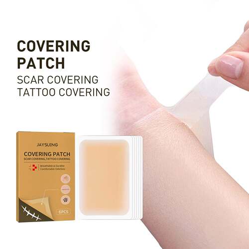 Jaysuing Invisible Concealing Patch, Skin Tattoo Scar Concea