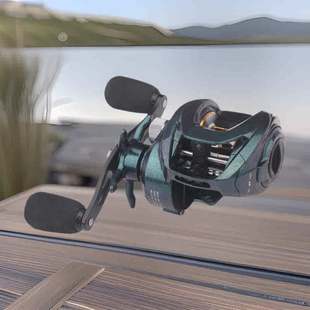 变色龙水滴轮防炸线爆款 路亚远投渔轮泛用线杯渔线轮打黑渔轮