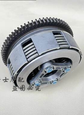 适用钱江摩托 托QJ150-18A/19A离合器总成禧王金刚150-16离合片总
