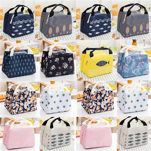 Bento Lunch Box Tote Picnic Storage Bag Pouch Lunch Bags