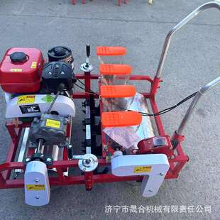 播种机手推式 农用大蒜白芷多功能蔬菜播种机 播种器新款