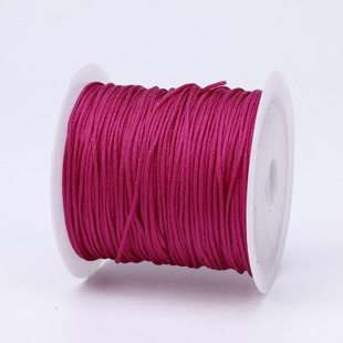 1mm粗a号玉线红色中国结绳子编织线绳手绳手链项链编绳diy吊坠线