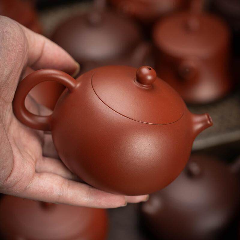 宜兴纯手工原矿紫砂壶 大红袍西施石瓢壶潘壶泡茶壶家用茶具200cc