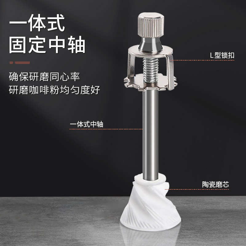 咖啡豆研磨机手摇磨豆机家用水洗粗细可调节手动陶瓷芯手磨咖啡机