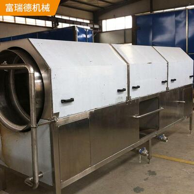 GXD-3500型洗袋机加工软包装袋清洗机设备全自动滚筒毛刷洗袋机