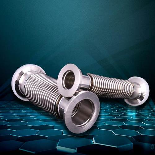 KF波纹管抽真空用软管真空波纹管304不锈钢波纹软管法兰金属软管