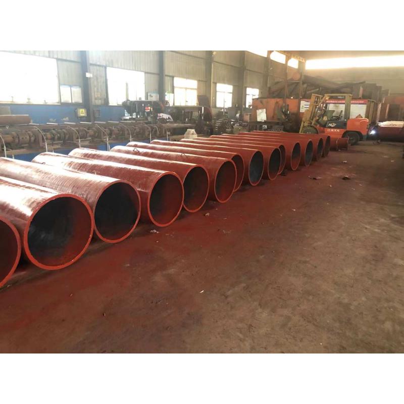 自蔓燃陶瓷复合管物料输送耐磨陶瓷直管离心铸造陶瓷内衬复合管