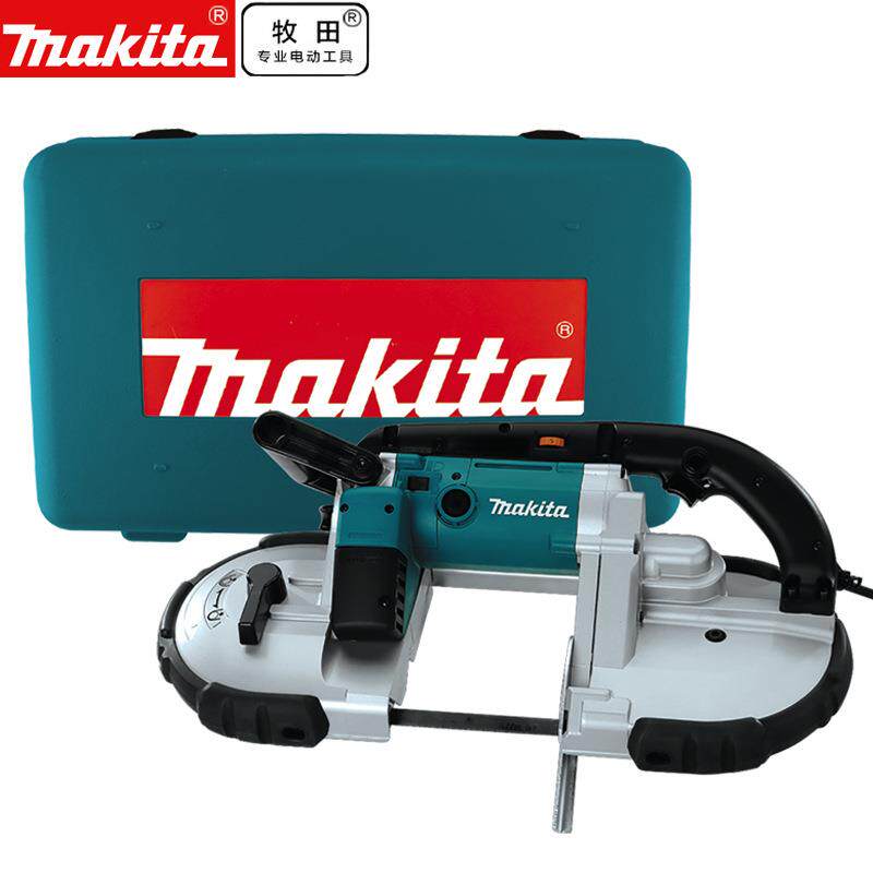 MAkita牧田带锯2107FK轻便带锯手提机电缆带锯机金属电动工具