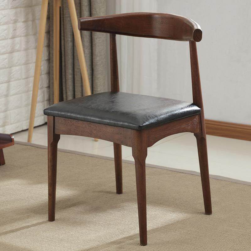 新款直销家用老人带扶手靠背实木椅子现代简约电脑休闲餐厅酒店餐