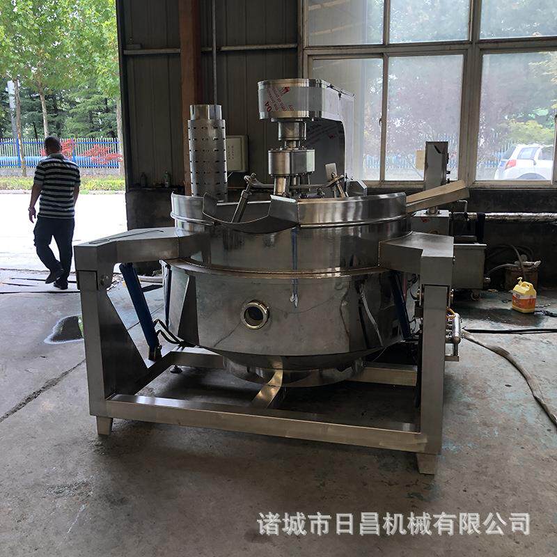 火锅底料炒料机 月饼馅料全自动行星搅拌炒锅 食堂酱料炒料机