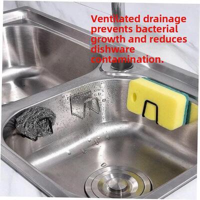 Kitchen accessories Sink Sponges Holder Self Adhesive rack