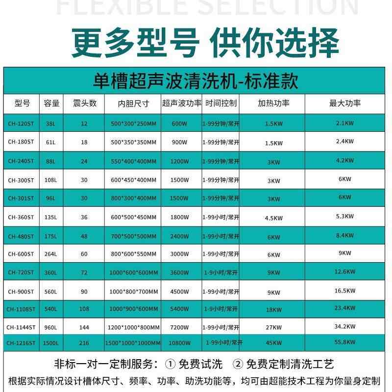 H工业超声波五清洗机C-120ST瓷金陶轴承筒夹脱脂除蜡除锈CWQ清洗