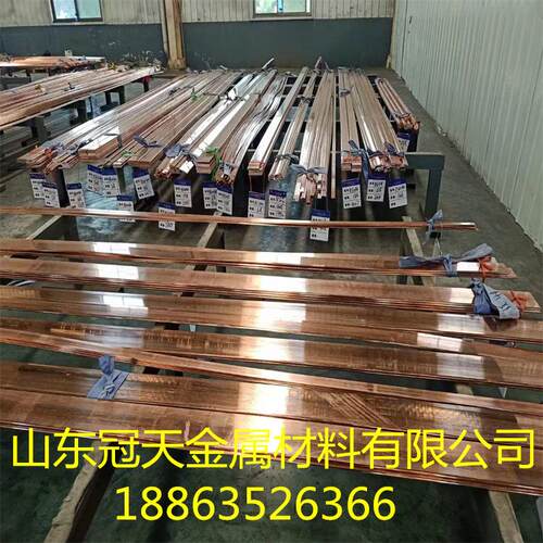 东家直山销镀锡T2紫HRL1铜排可导电导热C厂100接地铜排电表箱铜排
