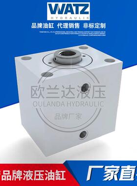 德国Watz油缸 液压缸 ZB-I-40-15-L-350-C-GK-2紧凑薄型缸 方形缸