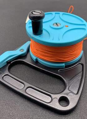 直销潜水线轮现货供货潜水象拔浮标SMB线轮手拎式83米