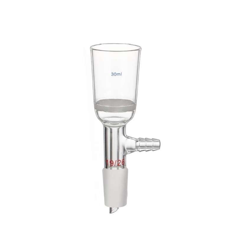 庄太太抽滤装置实验室多孔玻璃板抽滤漏斗30ml19#T-9813