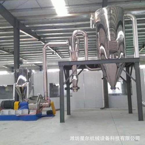 中草粉分级调速超微粉碎机食品磨粉打粉机细度可调超细粉碎机